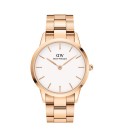 DANIEL WELLINGTON Iconic Link Rose Gold Stainless Steel Bracelet 40mm