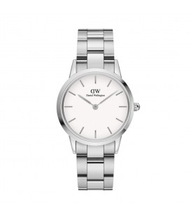 DANIEL WELLINGTON Iconic Link Silver Stainless Steel Bracelet 32mm