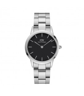 DANIEL WELLINGTON Iconic Link Silver Stainless Steel Bracelet 32mm