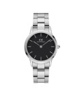 DANIEL WELLINGTON Iconic Link Silver Stainless Steel Bracelet 32mm