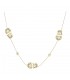 Neckless whitegold and gold