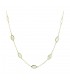 Neckless whitegold and gold