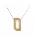 Neckless whitegold and gold