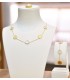 Neckless whitegold and gold