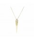 Neckless whitegold and gold