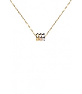 Neckless whitegold and gold