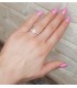 Ring whitegold with diamond