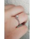 Ring whitegold with diamond
