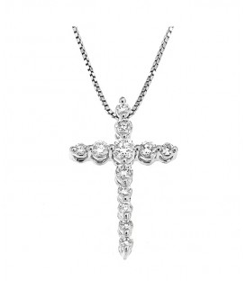 Κλασσικός σταυρός με διαμάντια