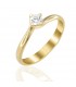 Ring whitegold with diamond