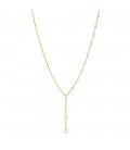 Neckless whitegold and gold