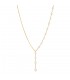 Neckless whitegold and gold