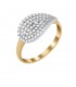 Fashion δαχτυλίδι από χρυσό με ζιργκόν