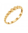 Δαχτυλίδι σειρέ dot από χρυσό
