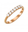 Ring whitegold with diamond