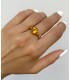 Εντυπωσιακό δαχτυλίδι με σιτρίν από χρυσό