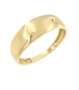 Φινετσάτο δαχτυλίδι από χρυσό χωρίς πέτρες