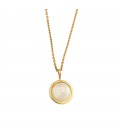 Neckless whitegold and gold