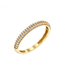 Ring whitegold with diamond