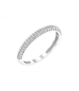 Ring whitegold with diamond