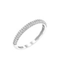 Ring whitegold with diamond