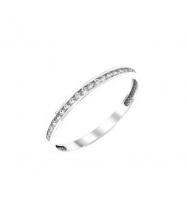 Ring whitegold with diamond