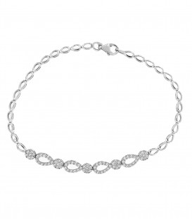 Bracelet whitegold 