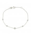 Bracelet whitegold 