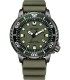 CITIZEN Promaster Eco-Drive Divers Green Rubber Strap