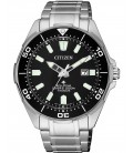 CITIZEN Eco-Drive Divers Silver Titanium Bracelet