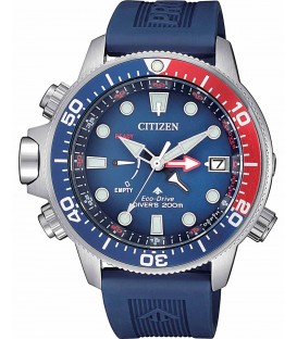 CITIZEN Promaster Marine Aqualand Eco-drive Blue Rubber Strap