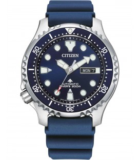 CITIZEN Promaster Divers Automatic Blue Synthetic Strap