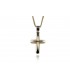 Cross for men gold