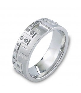 Wedding ring xatziiordanou M205