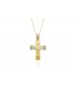 Cross for men gold