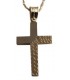 Cross for men gold