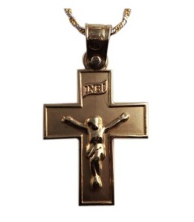 Cross for men gold