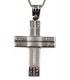 Cross for women whitegold with zircon