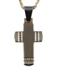 Cross for men gold