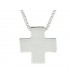 Cross for women whitegold