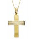 Cross for men gold