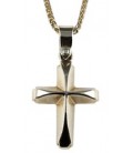 Cross for men gold