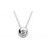 Pendant whitegold with diamond