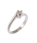 Ring whitegold with diamond