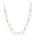 Neckless whitegold and gold