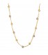 Neckless whitegold and gold