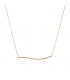 Neckless whitegold and gold