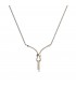 Neckless whitegold and gold