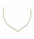 Neckless whitegold and gold