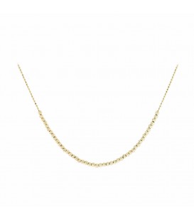 Neckless whitegold and gold